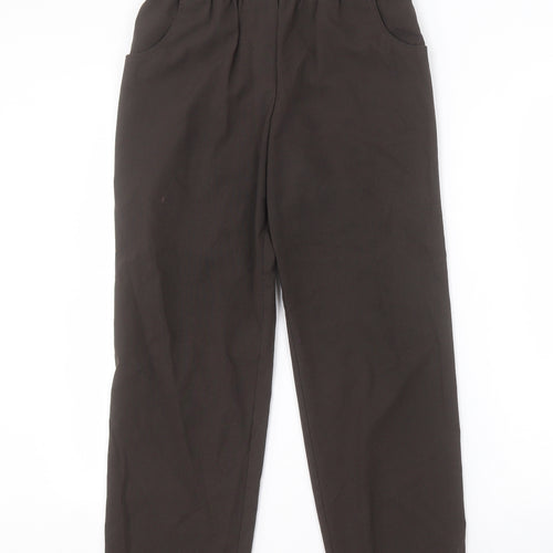 Preworn Womens Brown   Trousers  Size 12 L25 in