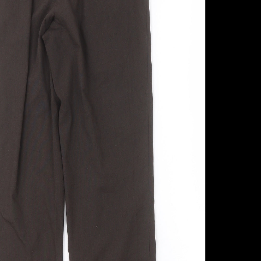 Preworn Womens Brown   Trousers  Size 12 L25 in