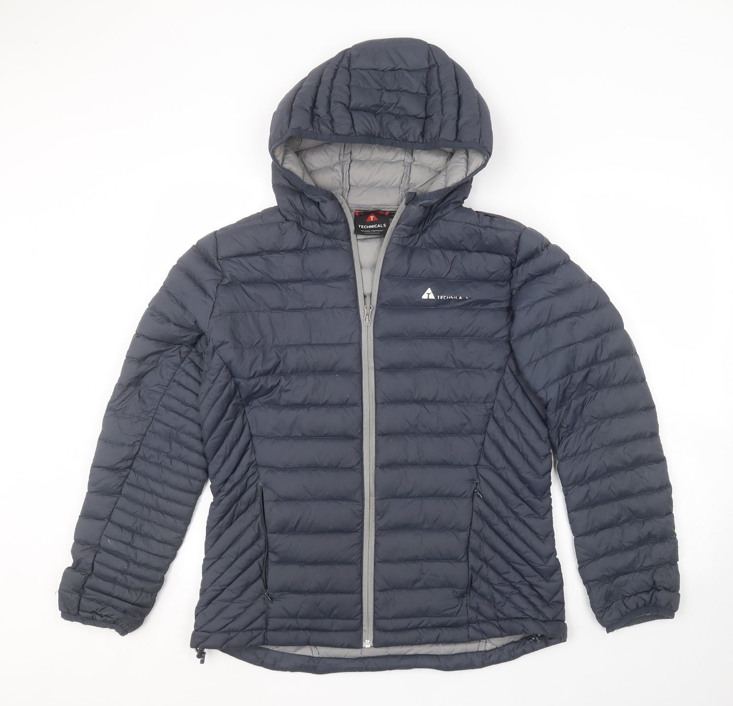 Technicals Womens Blue   Puffer Jacket Jacket Size 14
