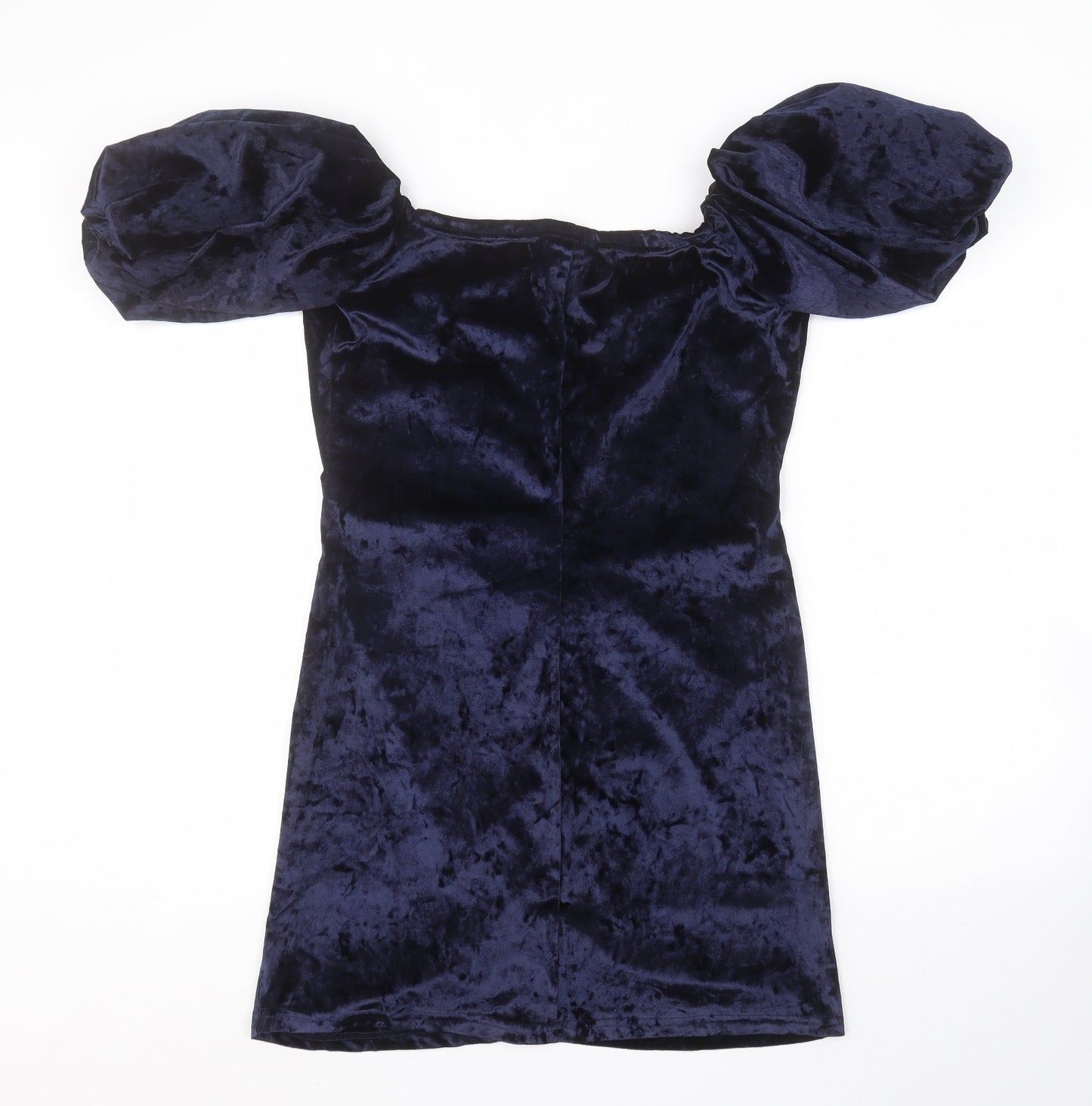 Reclaimed Vintage Womens Blue   Pencil Dress  Size 14