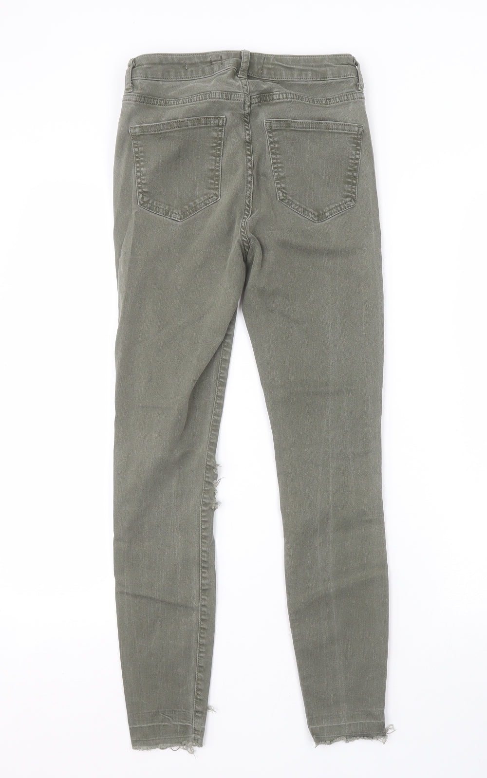 New Look Womens Green   Skinny Jeans Size 10 L25 in