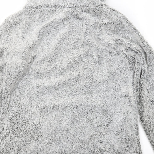 Avenue Womens Grey Herringbone  Pullover Jumper Size S