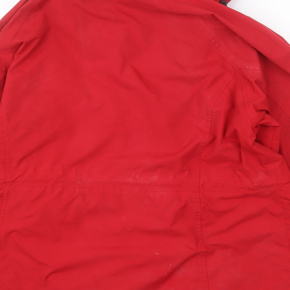 Regatta Womens Red   Rain Coat Coat Size 18