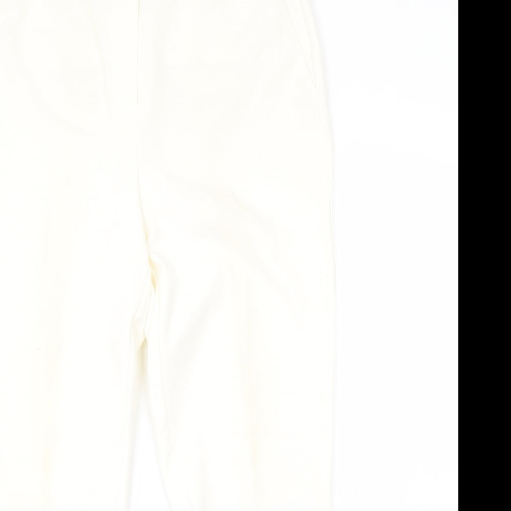 Fenn Wright Manson Womens White   Trousers  Size 12 L27 in