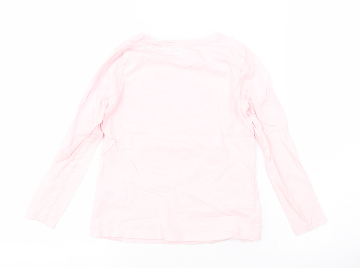 Primark Girls Pink   Basic T-Shirt Size 5-6 Years