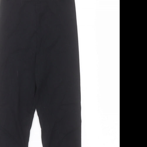 Primark Girls Black   Jogger Trousers Size 5-6 Years