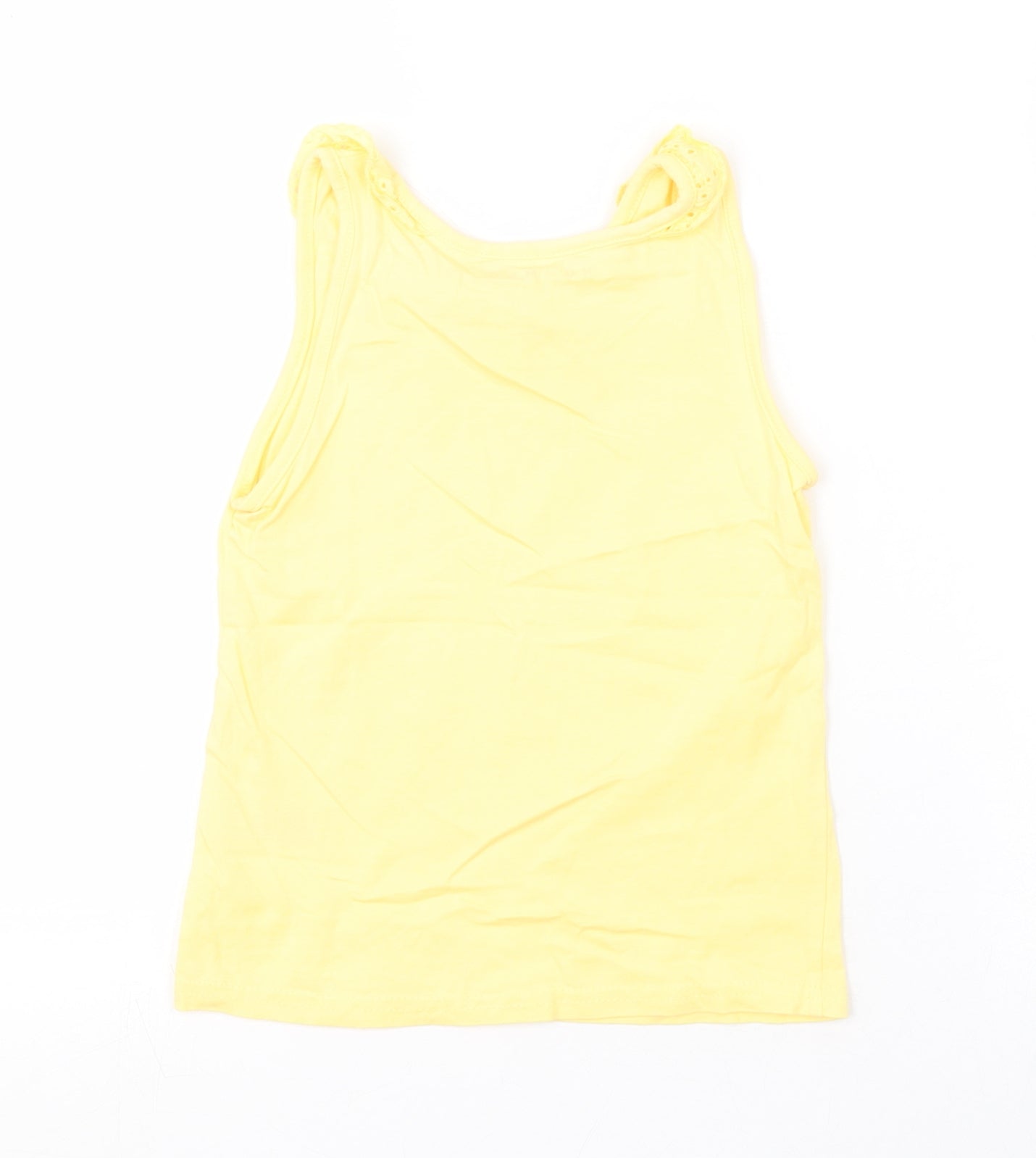 Nutmeg Girls Yellow   Basic Tank Size 5-6 Years