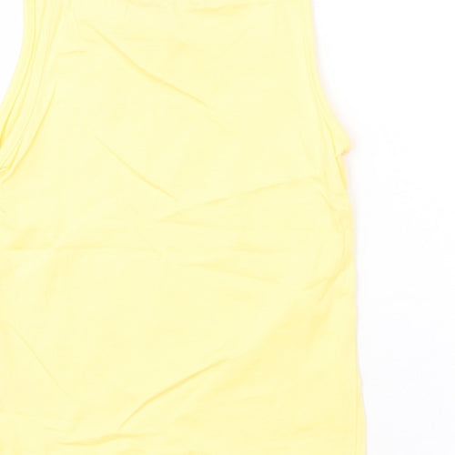 Nutmeg Girls Yellow   Basic Tank Size 5-6 Years