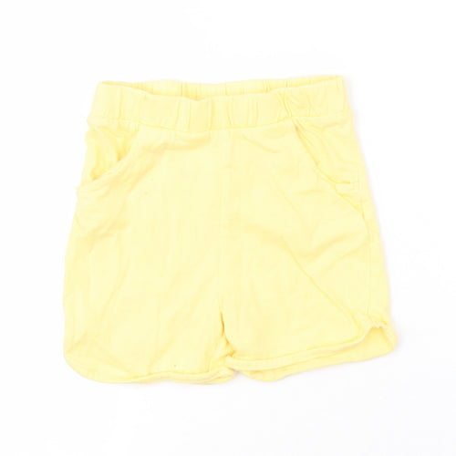 Nutmeg Girls Yellow   Bermuda Shorts Size 5-6 Years