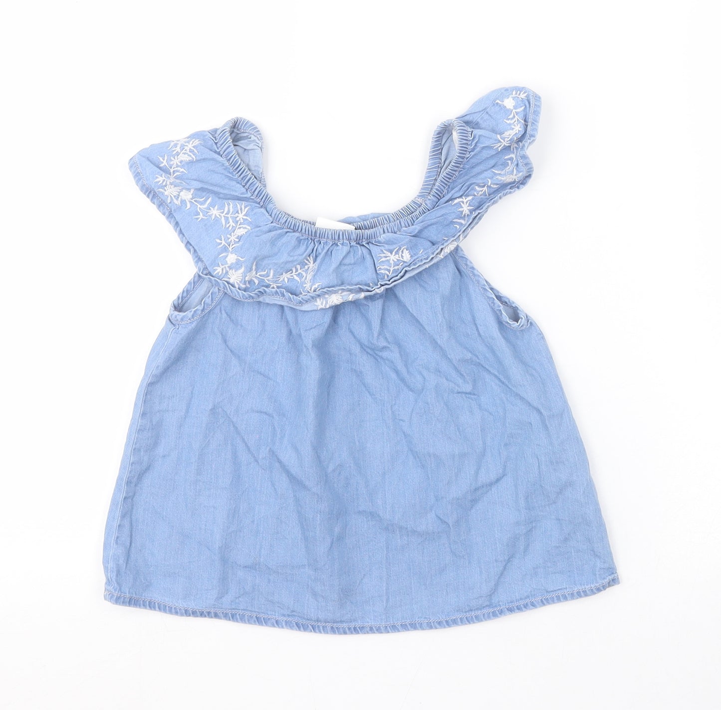 F&F Girls Blue   A-Line  Size 5-6 Years