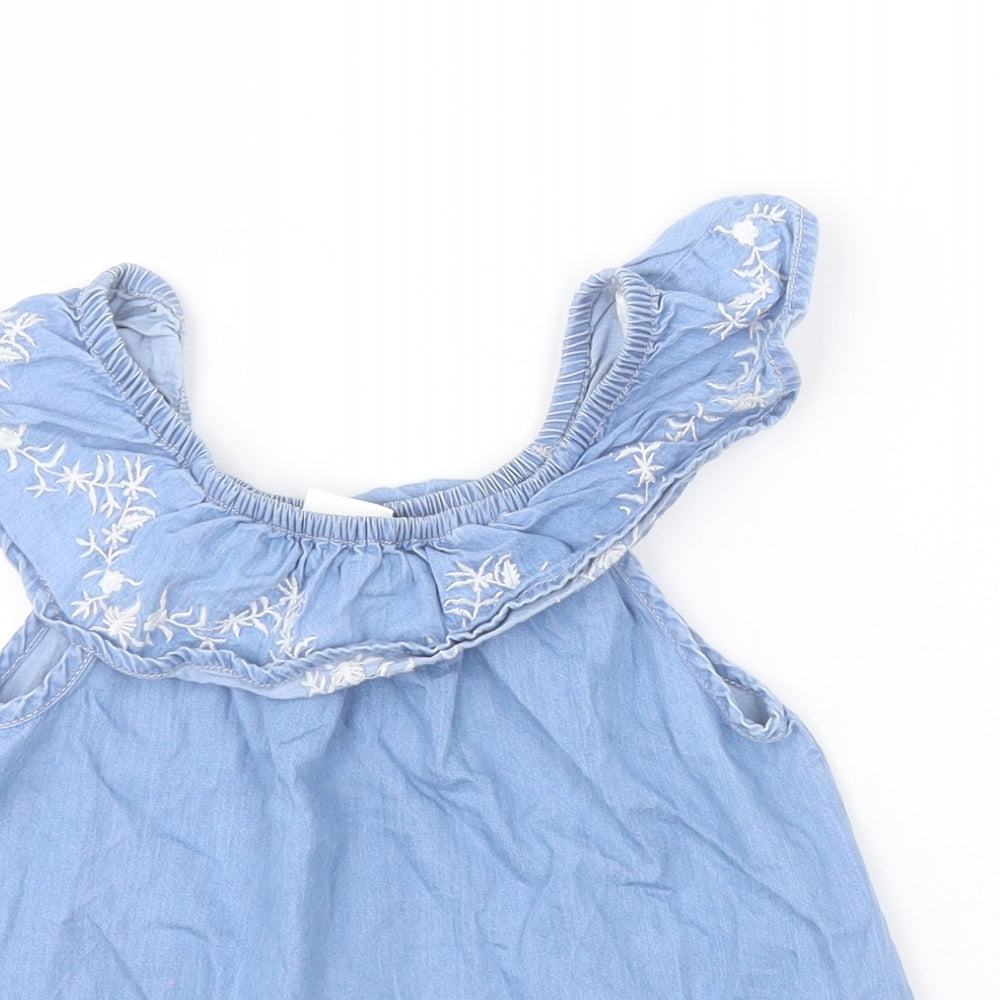 F&F Girls Blue   A-Line  Size 5-6 Years