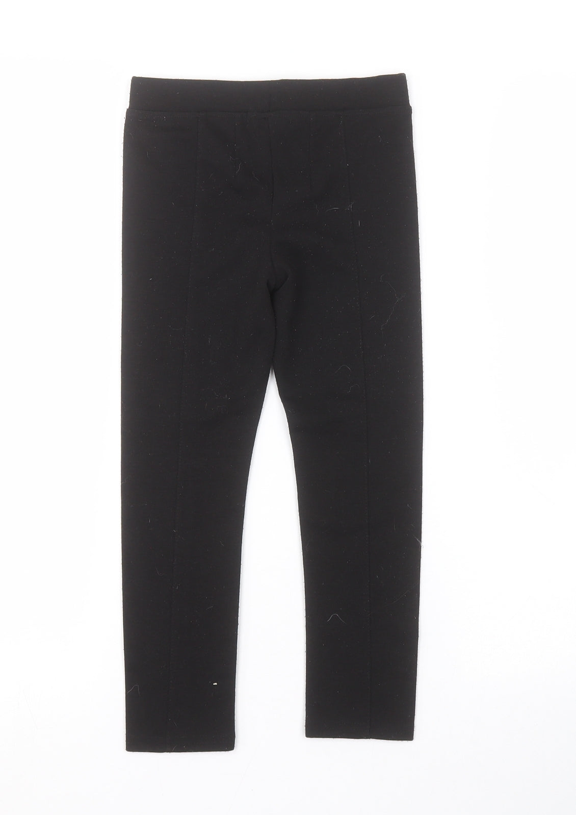 Primark Girls Black   Capri Trousers Size 5-6 Years