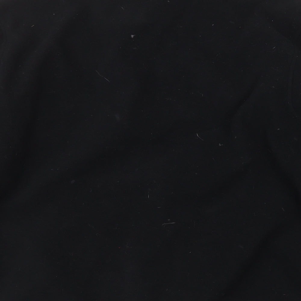 Preworn Mens Black   Full Zip Sweatshirt Size L