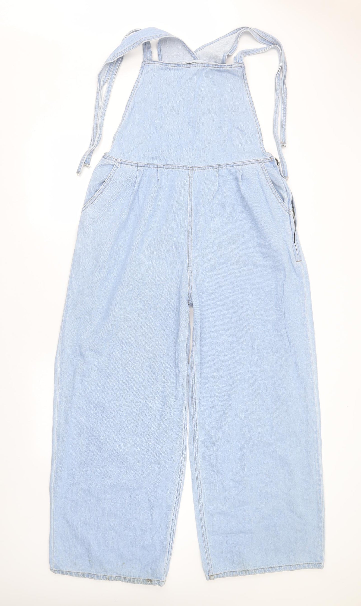 SEE YOU NEVER Womens Blue   Dungaree One-Piece Size 12