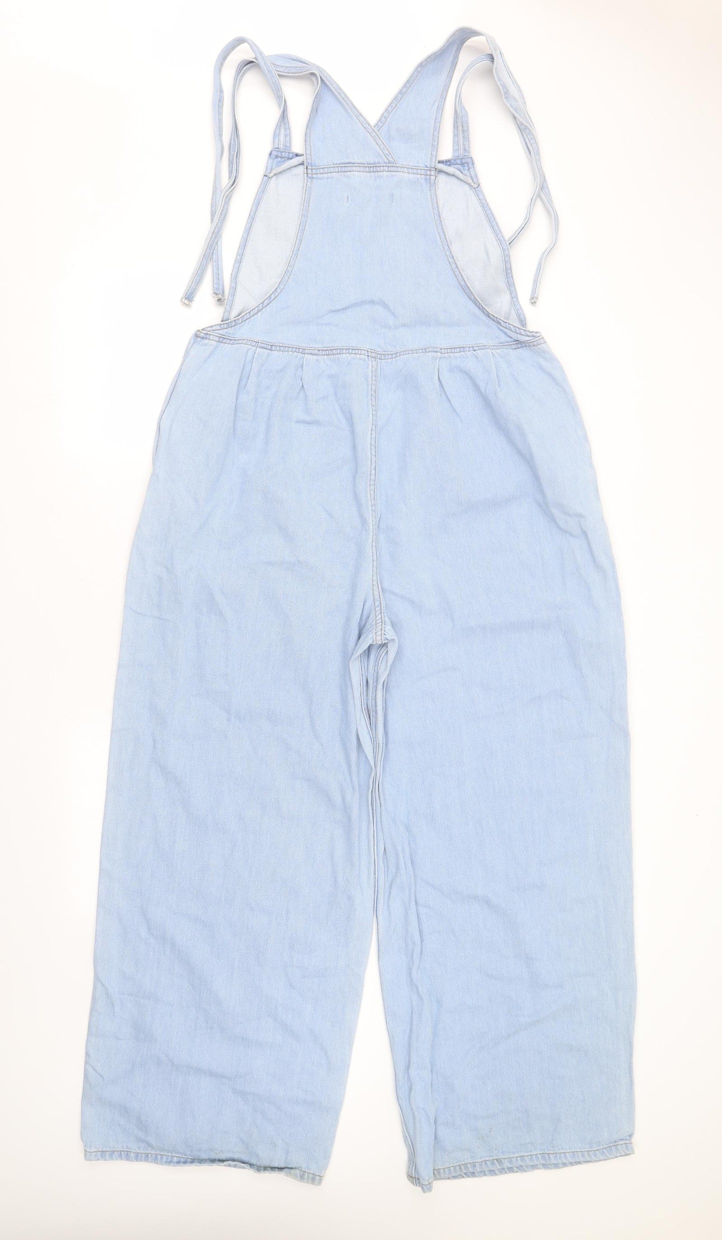 SEE YOU NEVER Womens Blue   Dungaree One-Piece Size 12