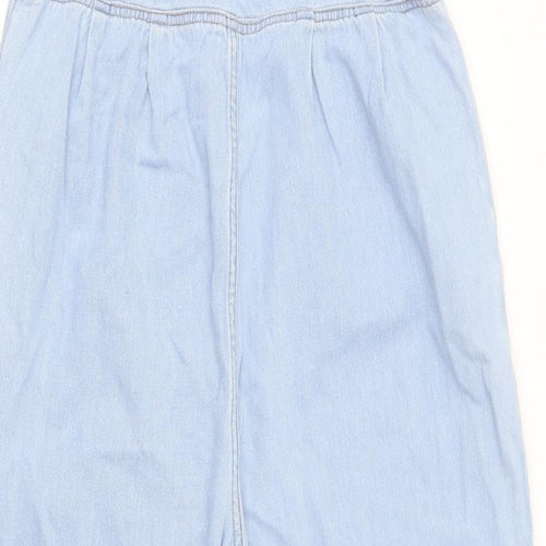 SEE YOU NEVER Womens Blue   Dungaree One-Piece Size 12