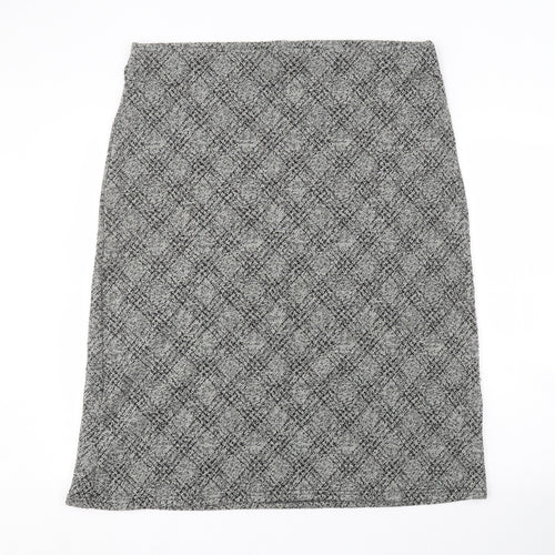 Amarento Womens Grey Argyle/Diamond  Straight & Pencil Skirt Size 18