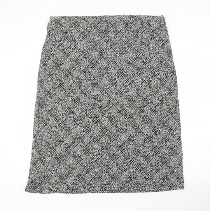 Amarento Womens Grey Argyle/Diamond  Straight & Pencil Skirt Size 18