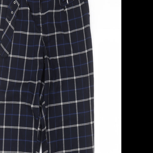 F&F Womens Blue Camouflage  Trousers  Size 10 L26 in