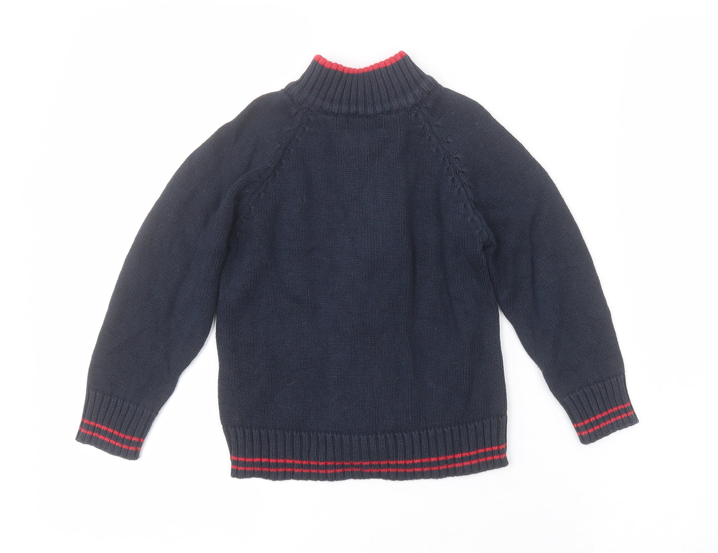 Polo Ralph Lauren Boys Blue   Full Zip Jumper Size L