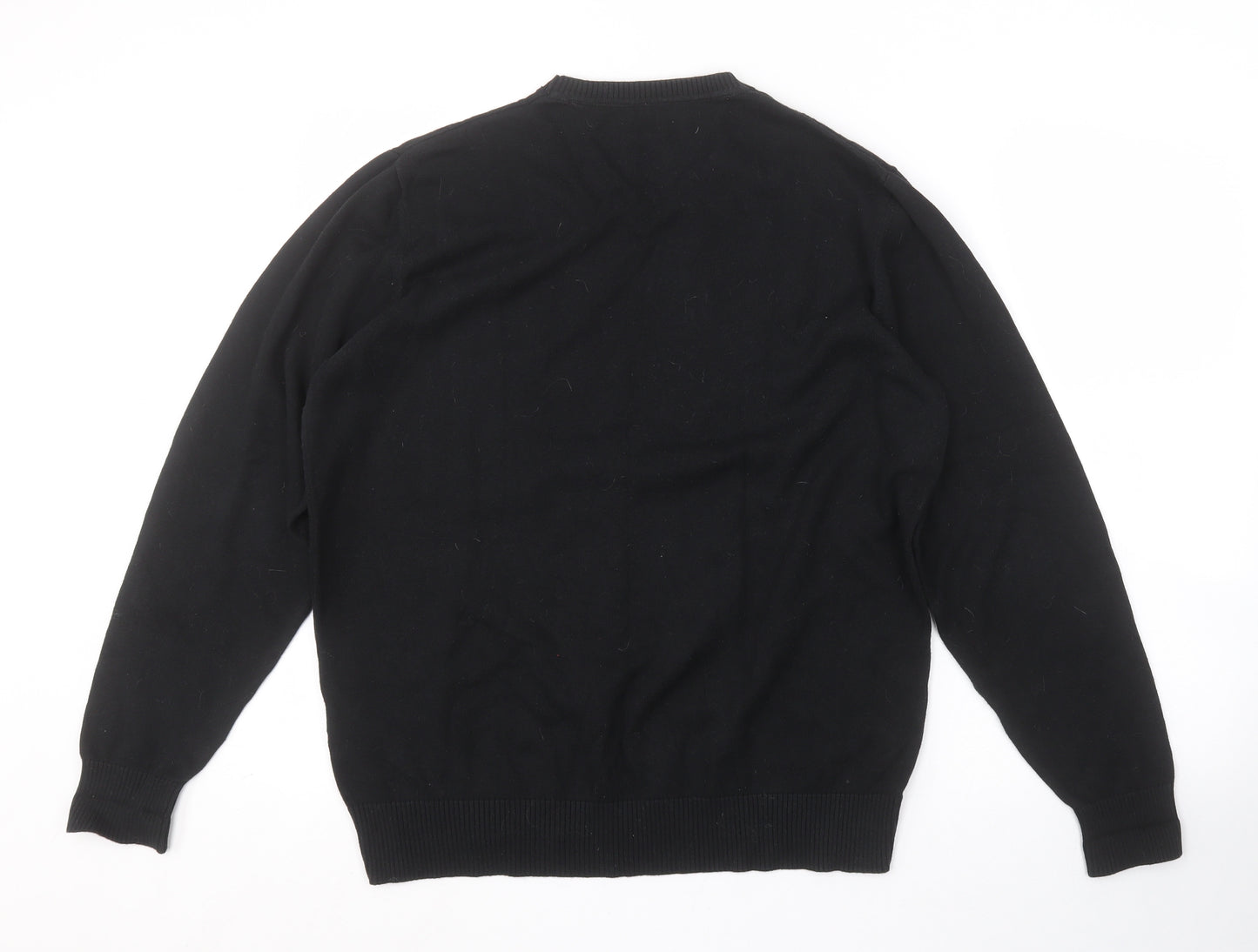 Tommy Hilfiger Mens Black   Pullover Jumper Size M