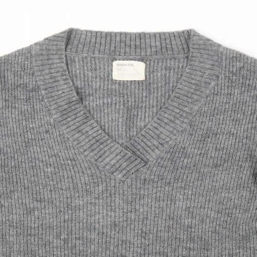 BROWNIE Mens Grey   Pullover Jumper Size S