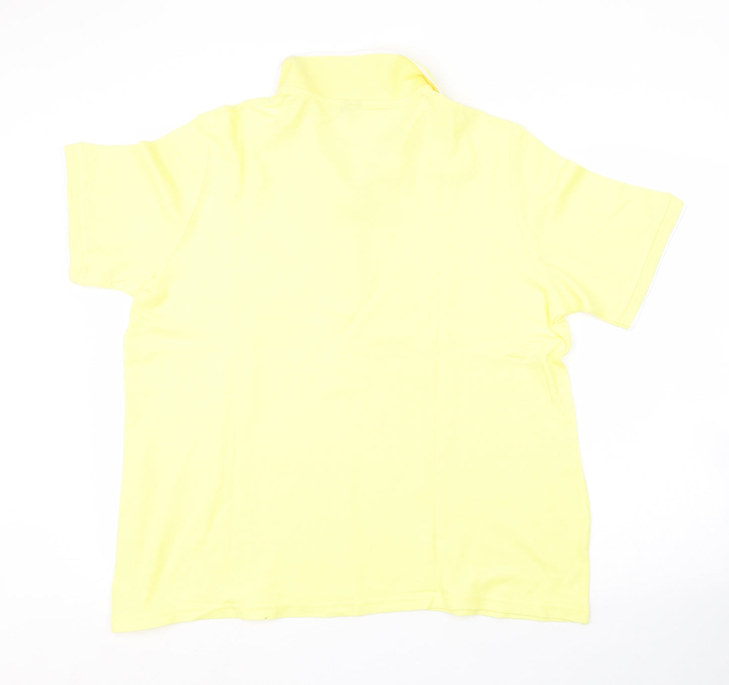 Preworn Womens Yellow   Basic Polo Size 16