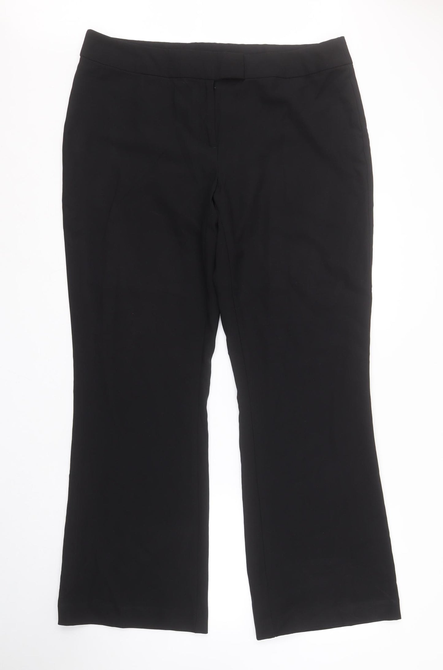 George Womens Black   Trousers  Size 18 L32 in