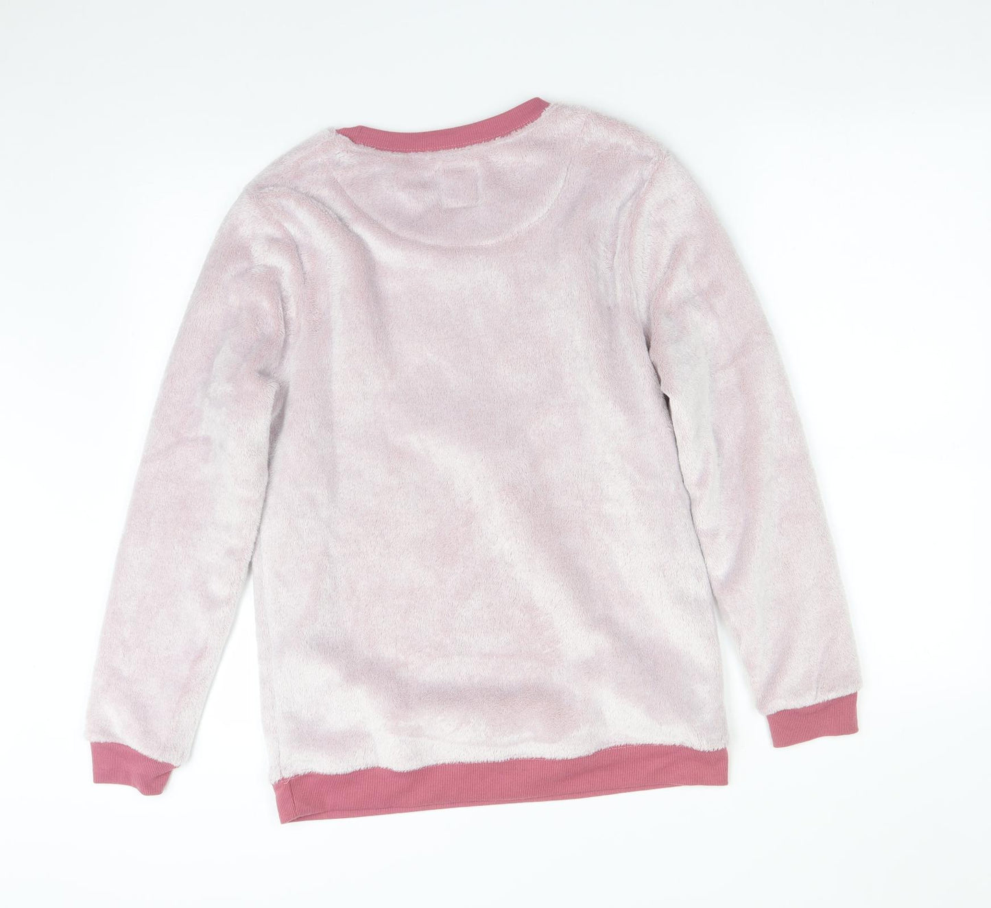 Primark Womens Pink Solid   Pyjama Top Size 14  - DISNEY