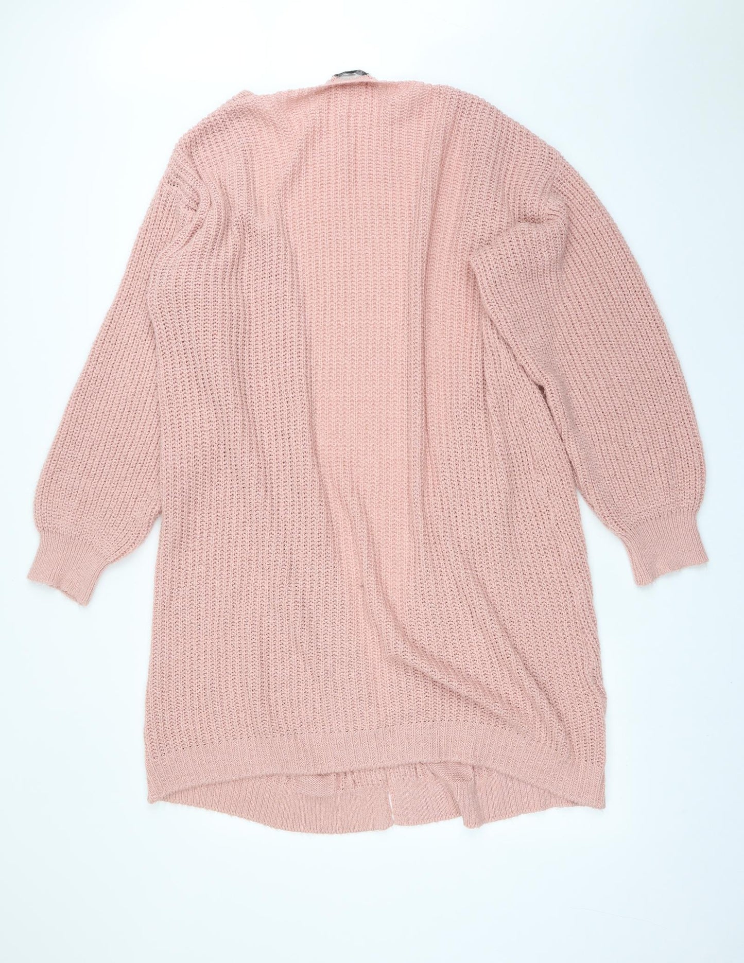 I SAW IT FIRST Womens Pink Striped  Cardigan Jumper Size L