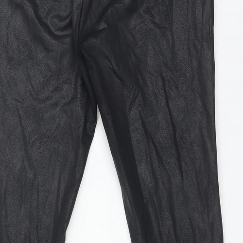 Primark Womens Black Animal Print   Leggings Size M L26 in