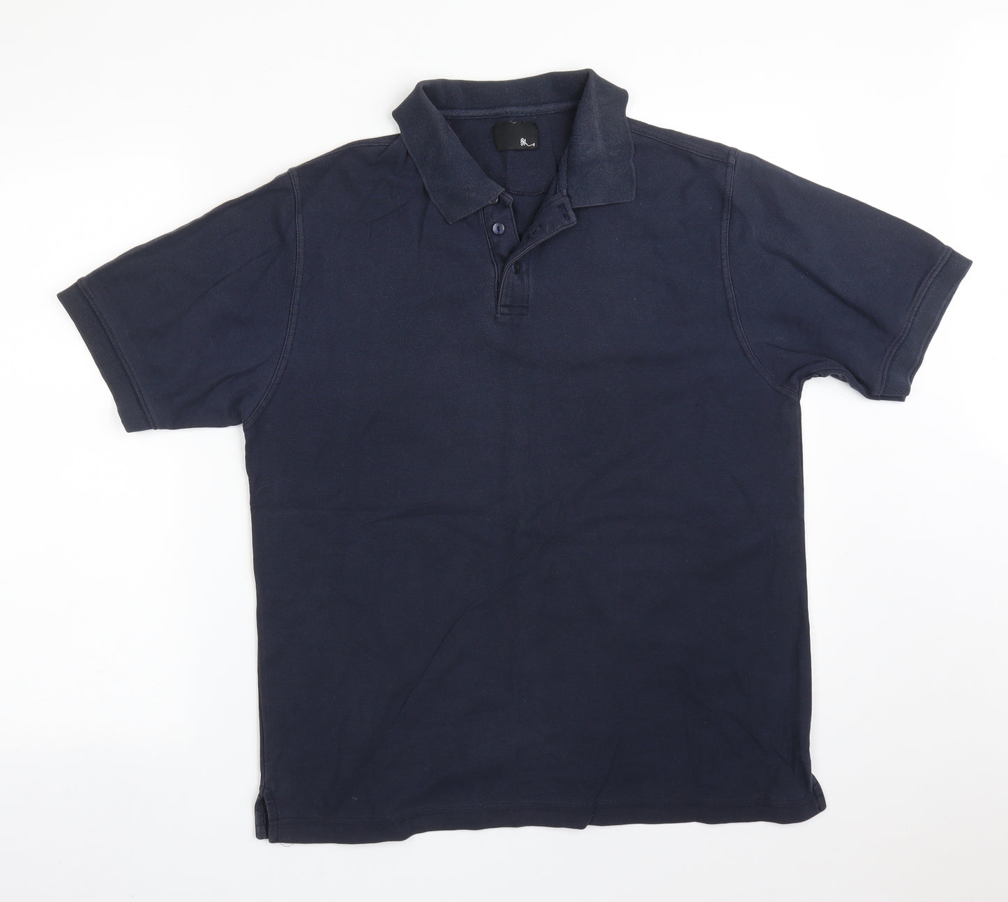 BHS Mens Blue    Polo Size M