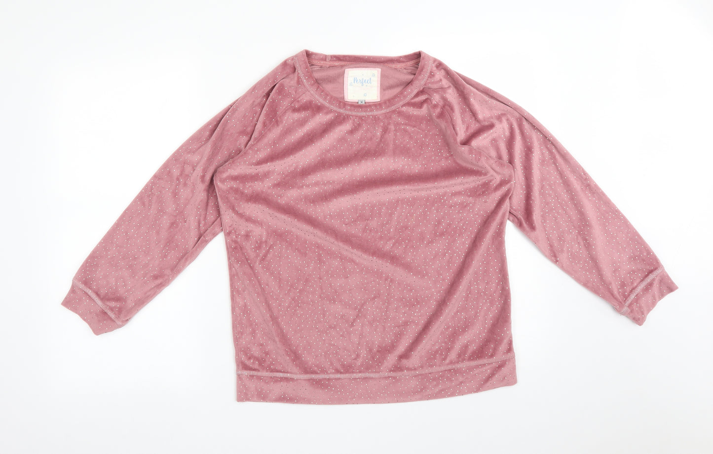 TU Womens Pink Polka Dot   Pyjama Top Size 14