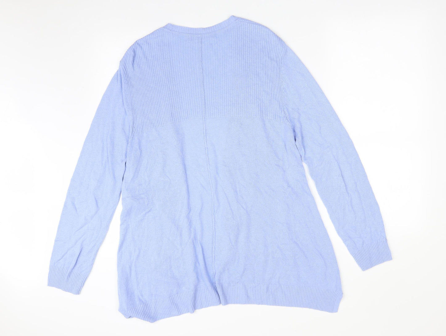 M&S Womens Purple   Cardigan Jumper Size 12