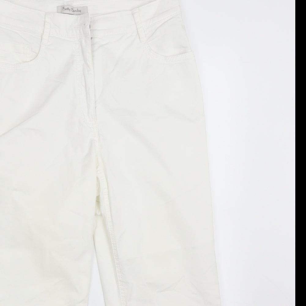 Betty Barclay Womens White   Snow Pants Trousers Size 10