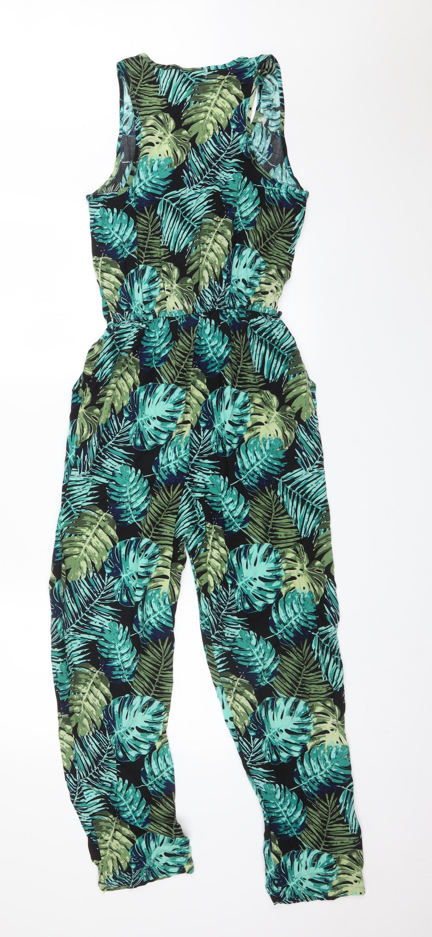 Brave Soul Womens Multicoloured Floral  Jumpsuit One-Piece Size XS