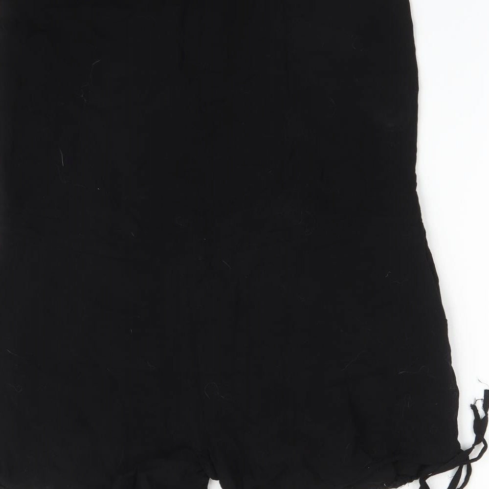 LINA Womens Black   Romper One-Piece Size L