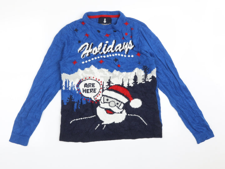 PARAMOUR Boys Multicoloured   Pullover Sweatshirt Size 13 Years  - CHRISTMAS HOLIDAYS ARE HERE