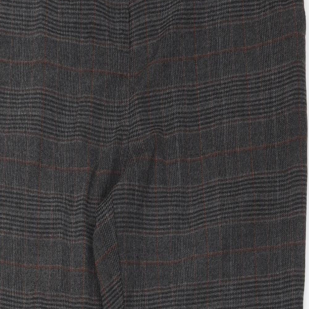 TU Womens Multicoloured Check  Trousers  Size 16 L27 in
