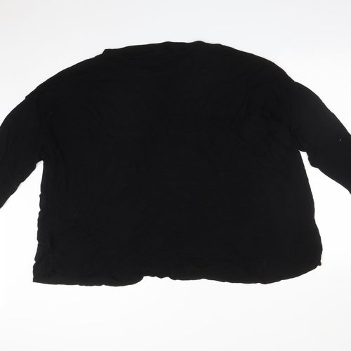 H&M Womens Black   Basic T-Shirt Size 2XL