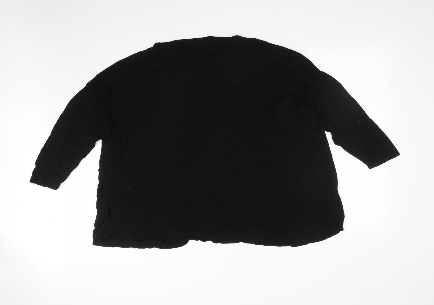 H&M Womens Black   Basic T-Shirt Size 2XL