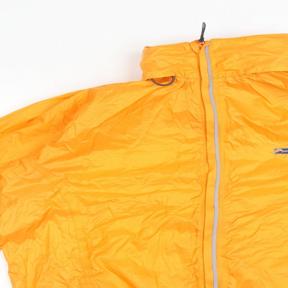 MONTANE Mens Orange   Overcoat Coat Size L