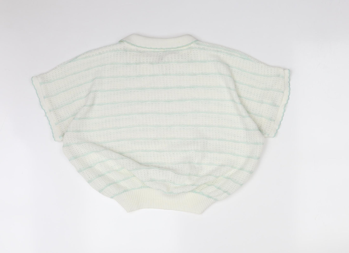 LITTLE WOODS Womens Multicoloured Striped  Basic Polo Size 18