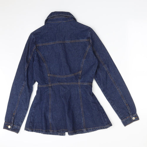 LOST INK Womens Blue   Jacket  Size 8