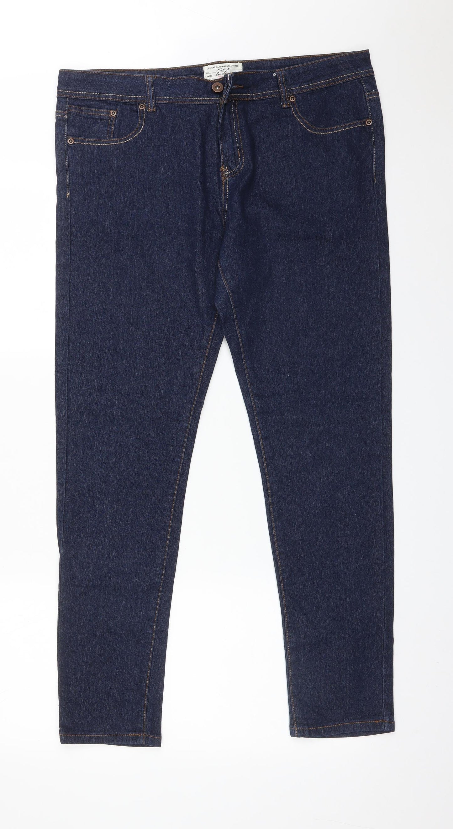 NEXT Womens Blue   Straight Jeans Size 16 L29 in