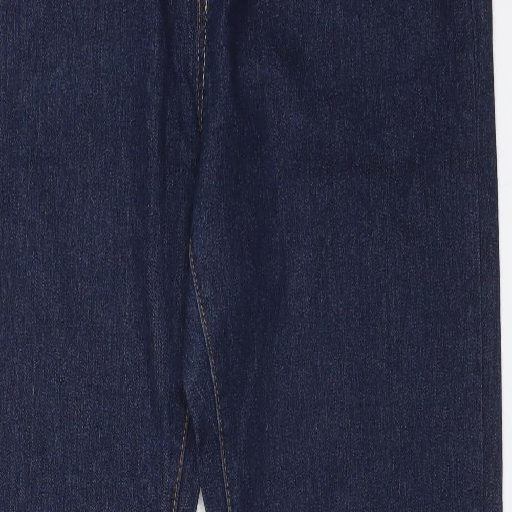 NEXT Womens Blue   Straight Jeans Size 16 L29 in