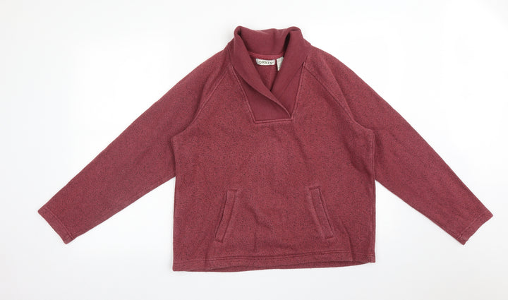 Orvis Mens Red Pullover Jumper Size S