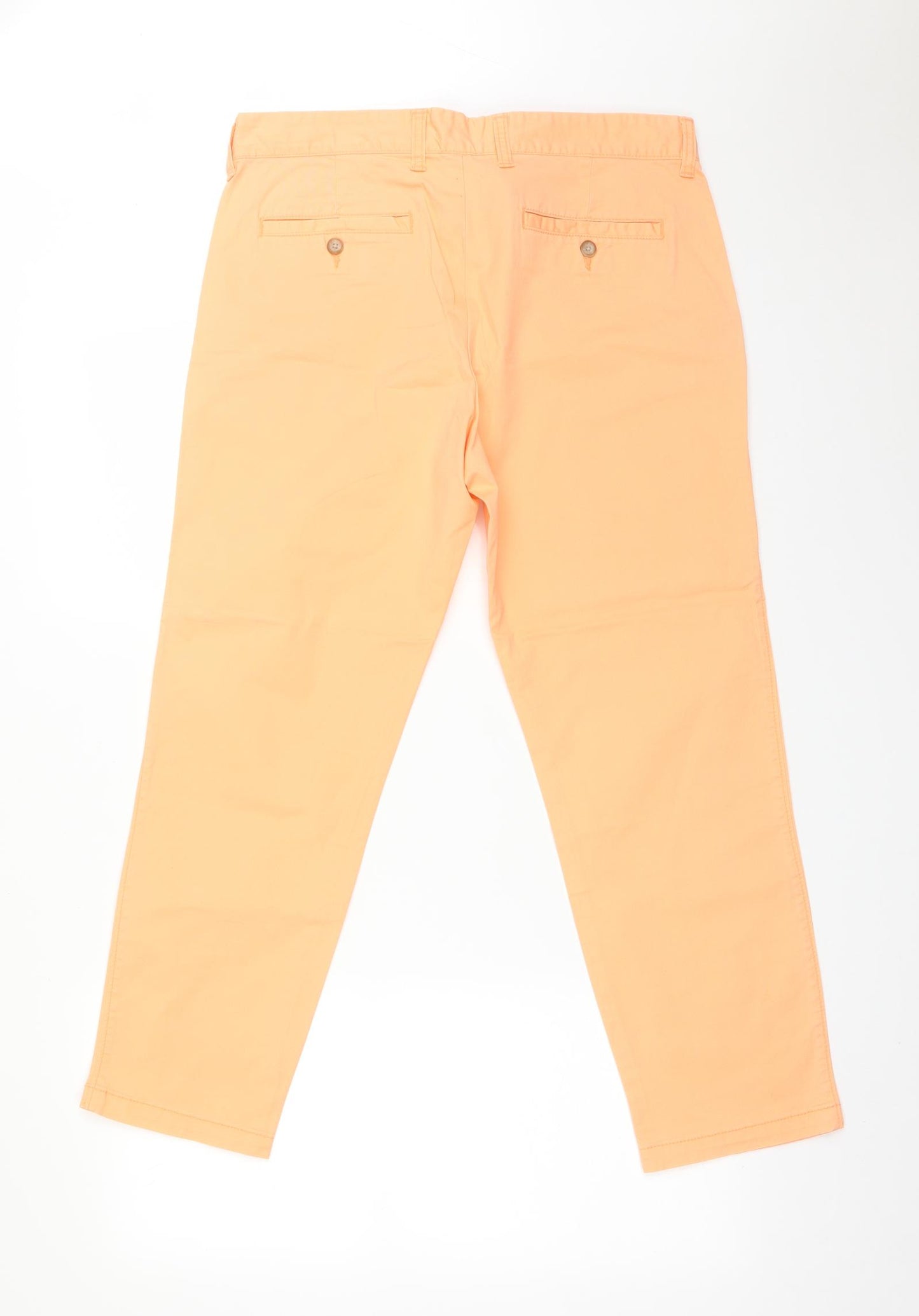 Gap Womens Orange   Chino Trousers Size 8 L27 in