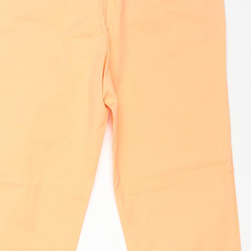 Gap Womens Orange   Chino Trousers Size 8 L27 in