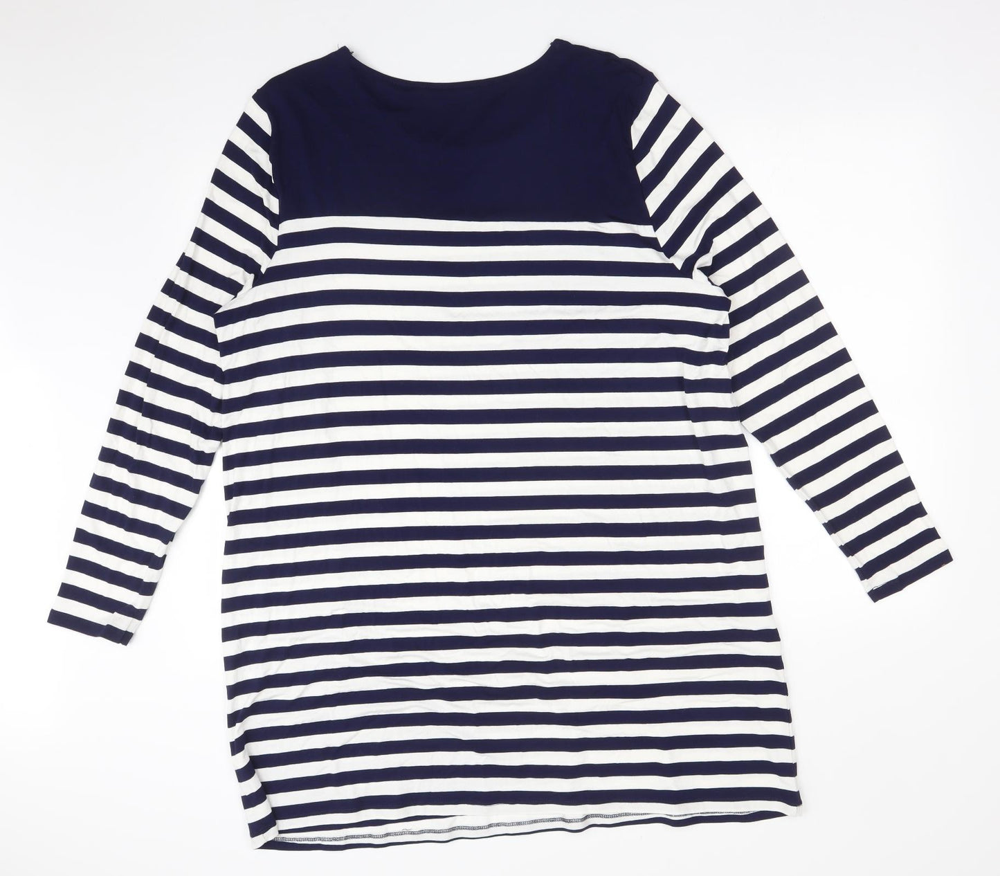 TU Womens Multicoloured Striped  A-Line  Size 22